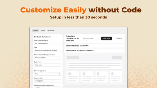 Super Pop Ups &amp; Email Popups screenshot