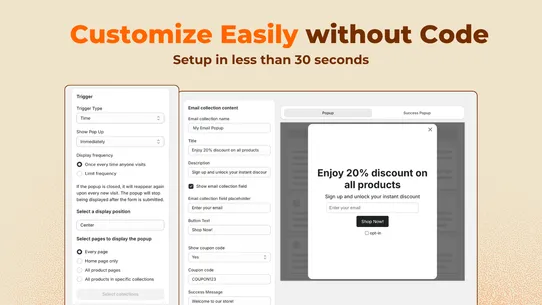 Super Pop up &amp; Discount PopUp screenshot