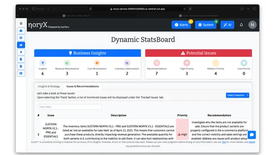 noryX screenshot