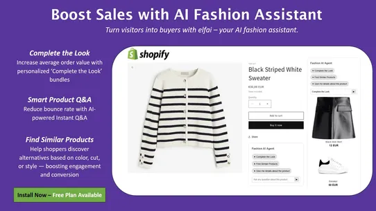 elfai: AI Fashion Stylist screenshot