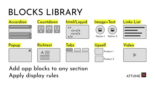 Attune Theme Sections &amp; Blocks screenshot