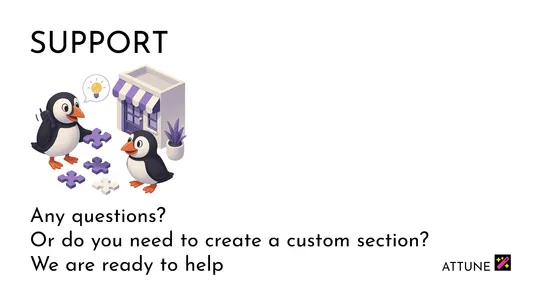 Attune Theme Sections &amp; Blocks screenshot