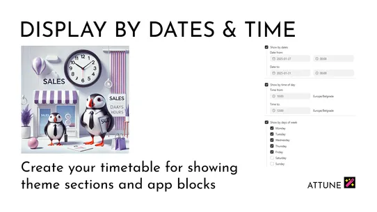Theme Sections Builder &amp; Rules screenshot