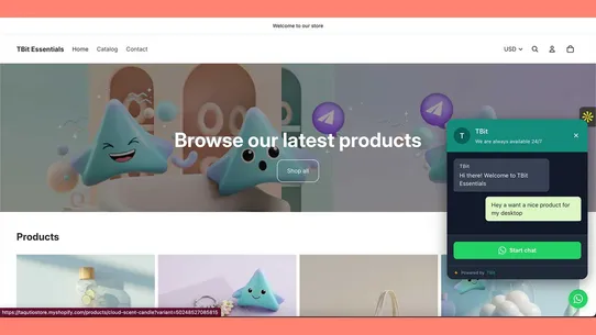 TBit ‑ Whatsapp &amp; Instagram screenshot