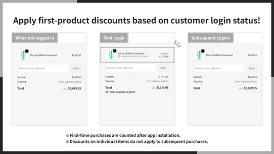 UR: Register Product Discount screenshot