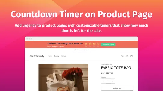 Countdownify: Sales Timer screenshot