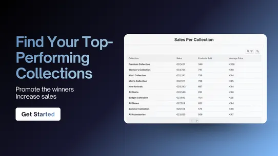 Portfolytics ‑ Collection data screenshot