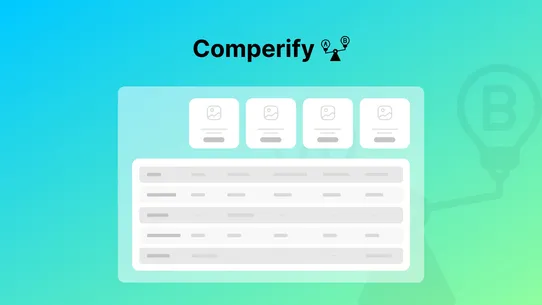 Compary Comparison Table Plus screenshot