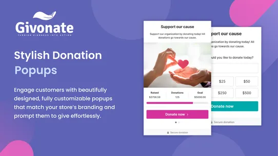 Givonate: Giving &amp; Donations screenshot