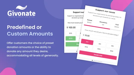 Givonate: Giving &amp; Donations screenshot