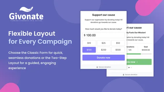 Givonate: Giving &amp; Donations screenshot