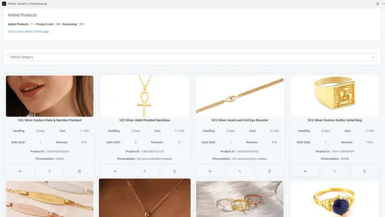 Gildsy Jewelry Dropshipping screenshot