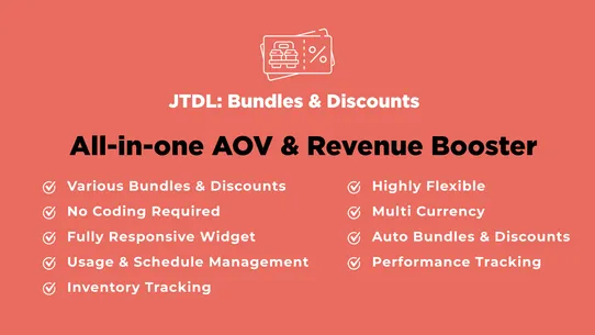 JTDL: Bundles &amp; Discounts screenshot