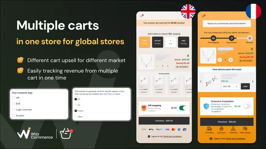 Snap Slide Cart &amp; Progress Bar screenshot