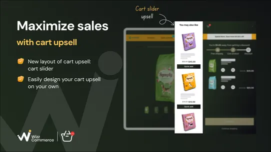 Snap Slide Cart &amp; Progress Bar screenshot