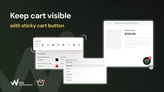 Snap Slide Cart &amp; Progress Bar screenshot