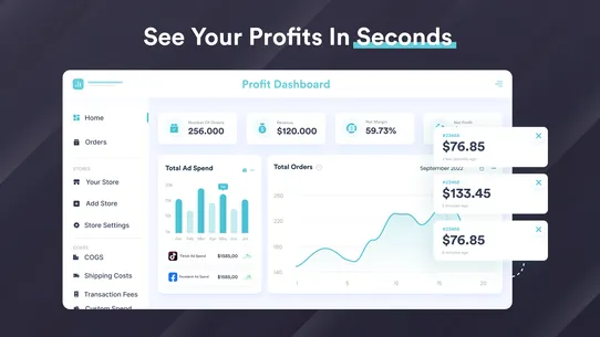 M8trics: Profit Analytics P&amp;L screenshot