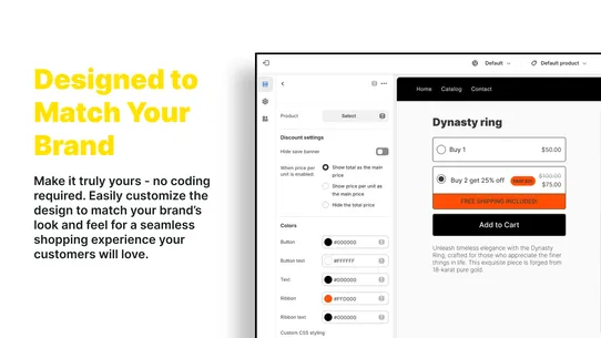 Discount :er ‑ Bundle Builder screenshot