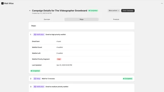 WaitWise | Waitlist with Rules screenshot