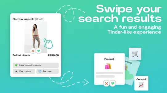 HASLUX: Swipe Product Search screenshot