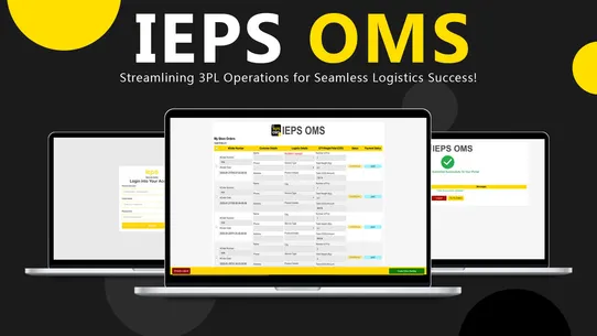 IEPS OMS | Courier &amp; Logistics screenshot