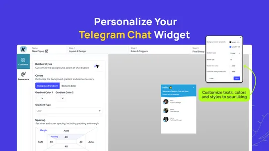 K: Telegram Chat screenshot