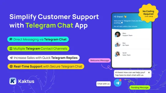 K: Telegram Chat screenshot