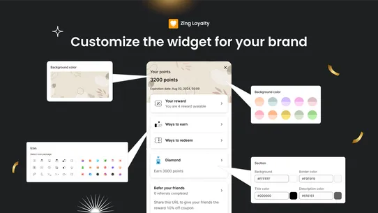 Zing Loyalty Rewards Referrals screenshot