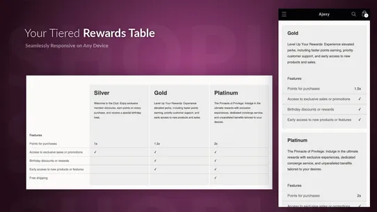 Ajaxy Loyalty Circle &amp; Rewards screenshot