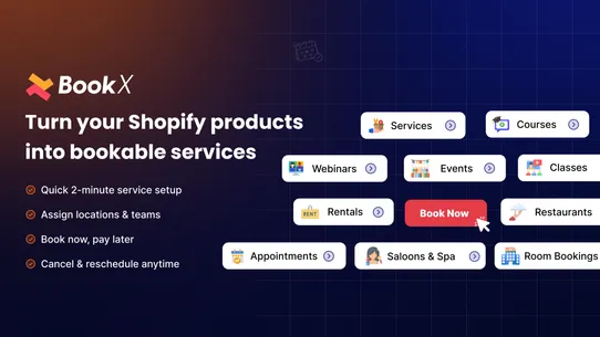 BookX— Appointment Booking App screenshot
