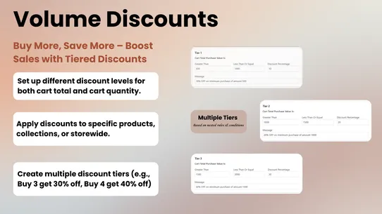 Endless Discount Options screenshot