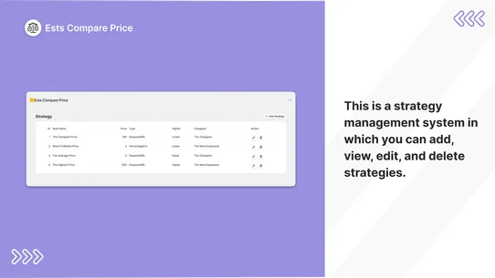 Ests Compare Price screenshot