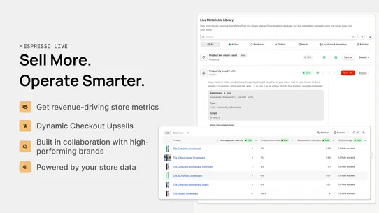 Espresso Live | CRO Insights screenshot