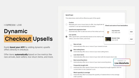Espresso Live screenshot