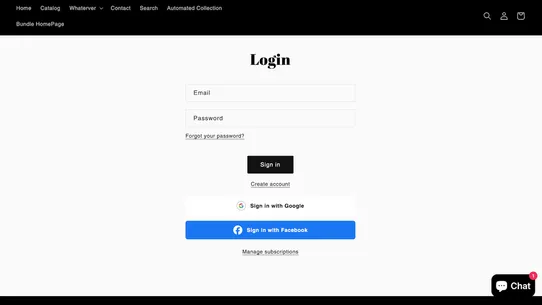 Taptool Social Login screenshot