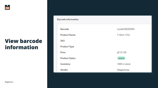 Magestore Barcode Generator screenshot