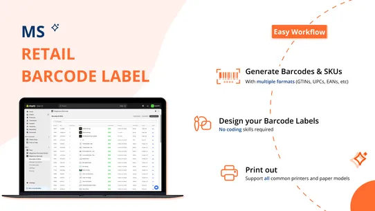 MS Retail Barcode Generator screenshot