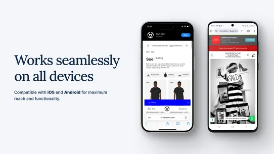 Mobile App Banner ‑ Shoppy screenshot