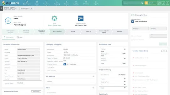 ShipMonk | Order Fulfillment screenshot