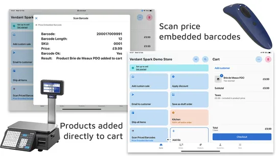 VS POS Price Embedded Barcodes screenshot