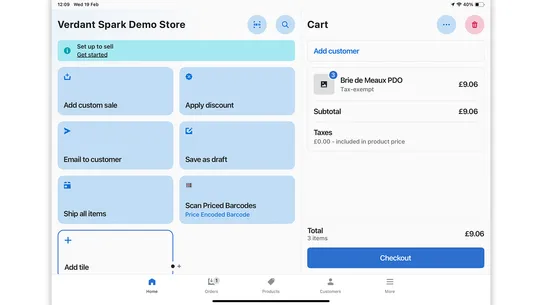 VS POS Price Embedded Barcodes screenshot