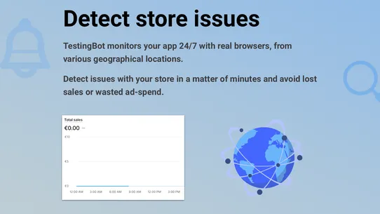 TestingBot ‑ Store Monitoring screenshot