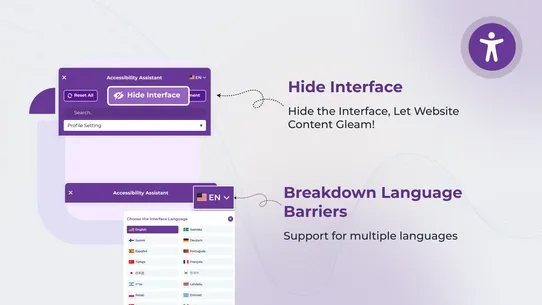 Accessibility &amp; ADA WCAG EAA screenshot