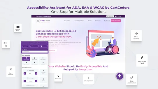 Accessibility &amp; ADA WCAG EAA screenshot