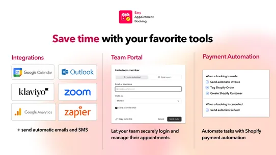 Easy Appointment Booking App screenshot