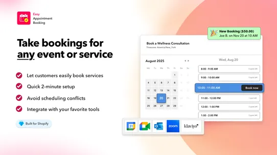Easy Appointment Booking App screenshot