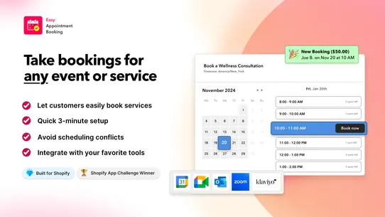 Easy Appointment Booking App screenshot