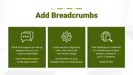 PH Breadcrumbs screenshot