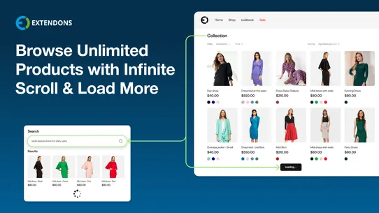 Ex Infinite Scroll to Top screenshot