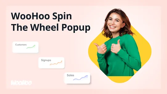 WooHoo ‑ Spin The Wheel Popup screenshot